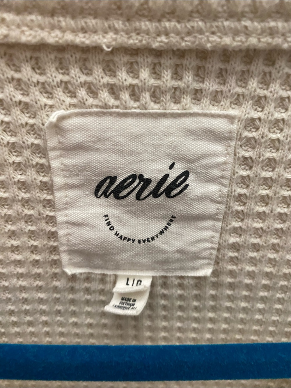 aerie Waffle Lumber Jane shirt - Picture 3 of 8